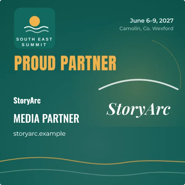 Sponsor Promo Card for StoryArc, Media Partner
